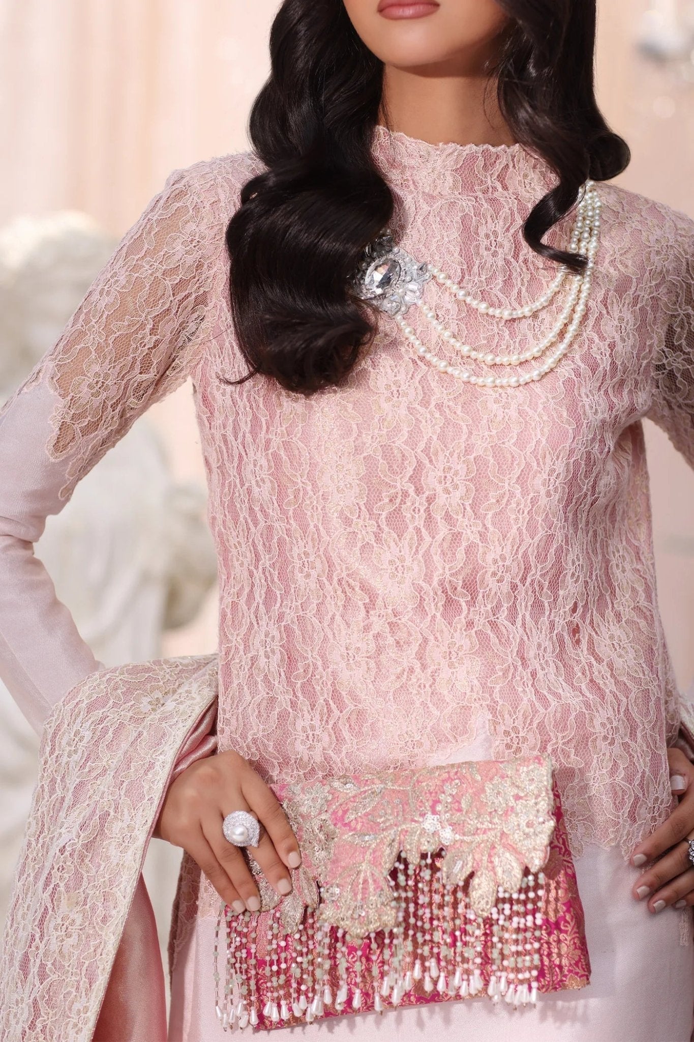 Musferah Saad | The Serenade | Champagne Blush