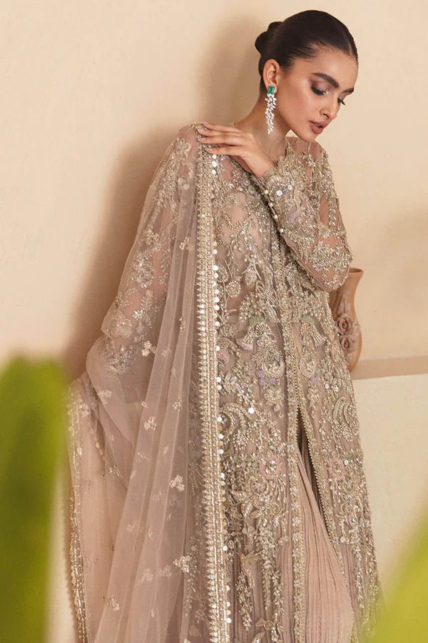 Model wearing Soraya DAHLIA Bridal dress, a glamorous choice for Pakistani wedding attire online in the UK.