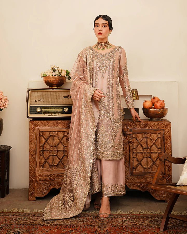 Faiza Saqlain UK Irina Oct '23 Astur Dress - Pakistani Fashion Model in Astur Outfit