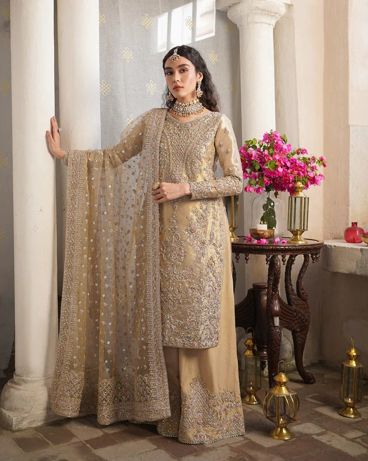 Faiza Saqlain UK Irina Oct '23 Aurela Dress - Pakistani Fashion Model in Aurela Outfit