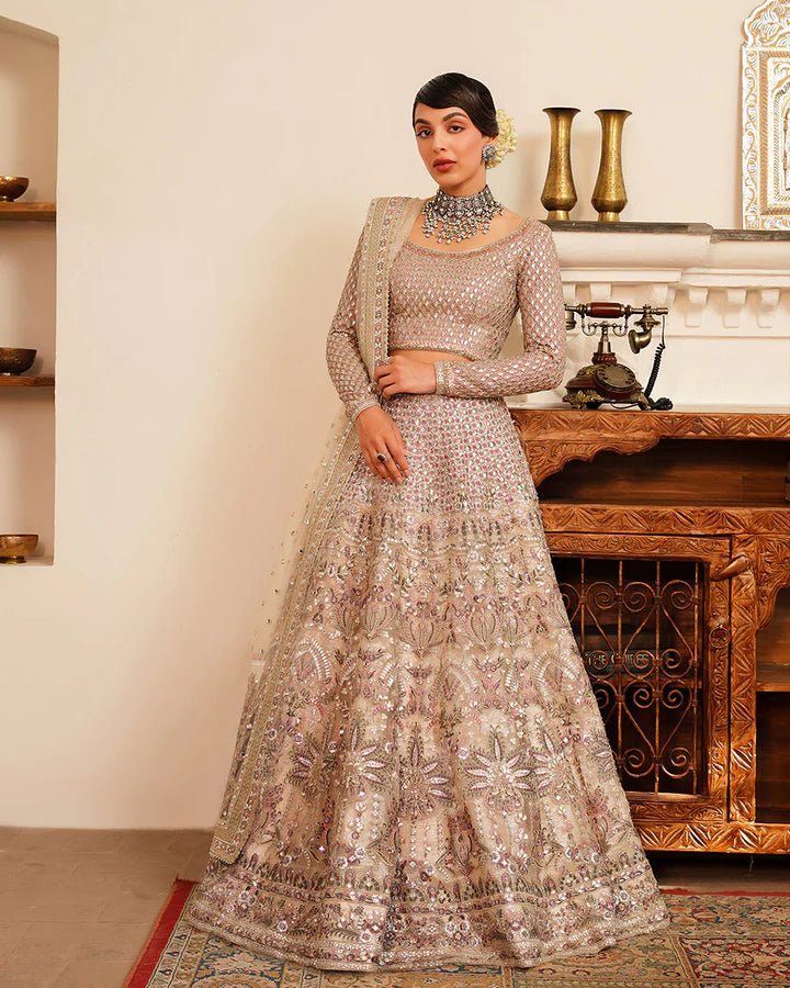 Faiza Saqlain UK Irina Oct '23 Faatin Dress - Pakistani Formal Wear by Faiza Saqlain