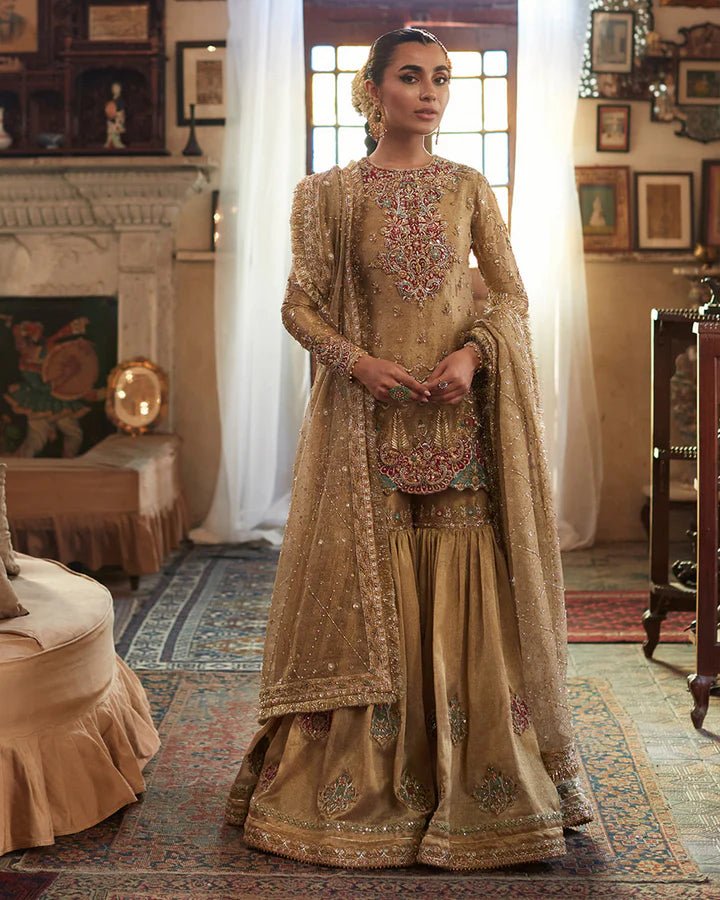 Faiza Saqlain UK Irina Oct '23 Gurleen Dress - Pakistani Formal Wear by Faiza Saqlain