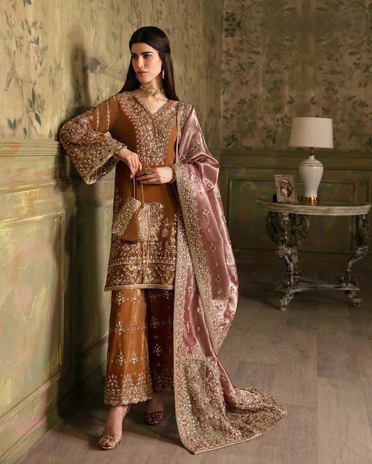 Faiza Saqlain UK Luxe Formals May '23 Lamees Dress - Pakistani Designer Wear