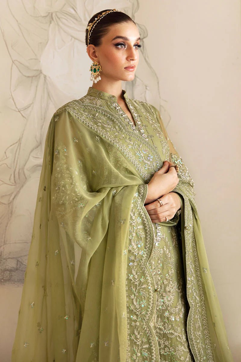 Gulaal | Embroidered Chiffon 24 | Almendra - Signature Labels