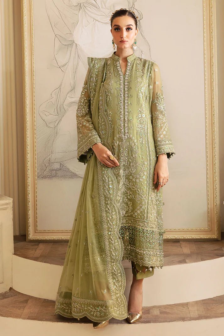 Gulaal | Embroidered Chiffon 24 | Almendra - Signature Labels