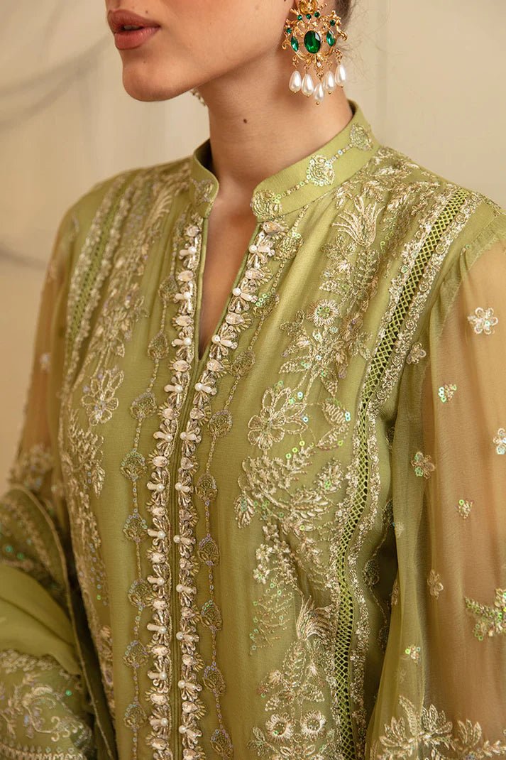 Gulaal | Embroidered Chiffon 24 | Almendra - Signature Labels