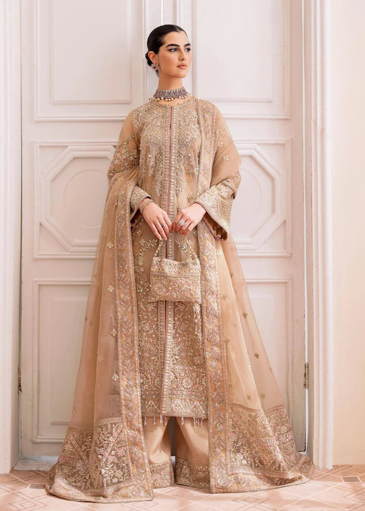 Kanwal Malik UK ISABELLA attire, elegant Pakistani clothes UK, MIRHA II '23 collection.