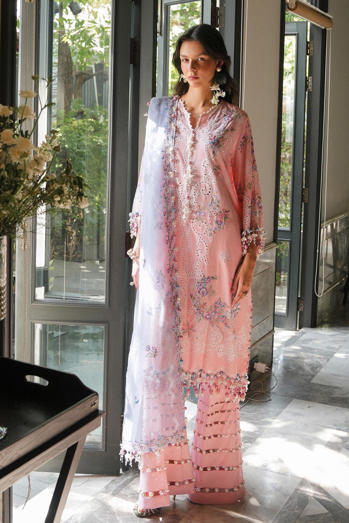 Sana Safinaz | Luxury Lawn '25 | L251-001B-3CT