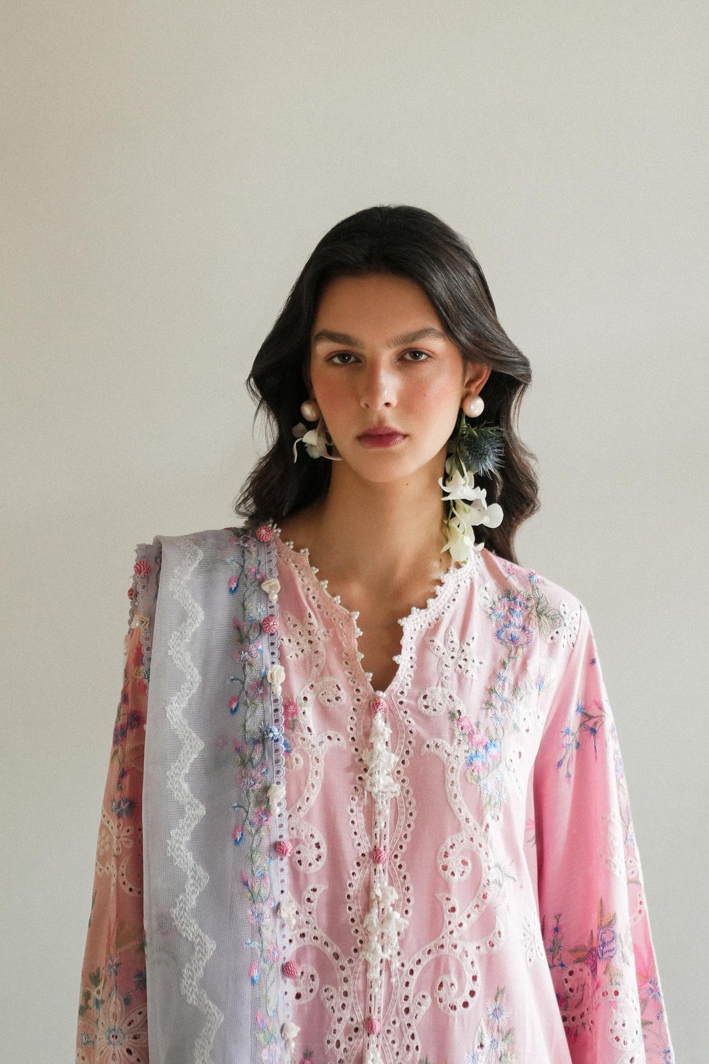 Sana Safinaz | Luxury Lawn '25 | L251-001B-3CT