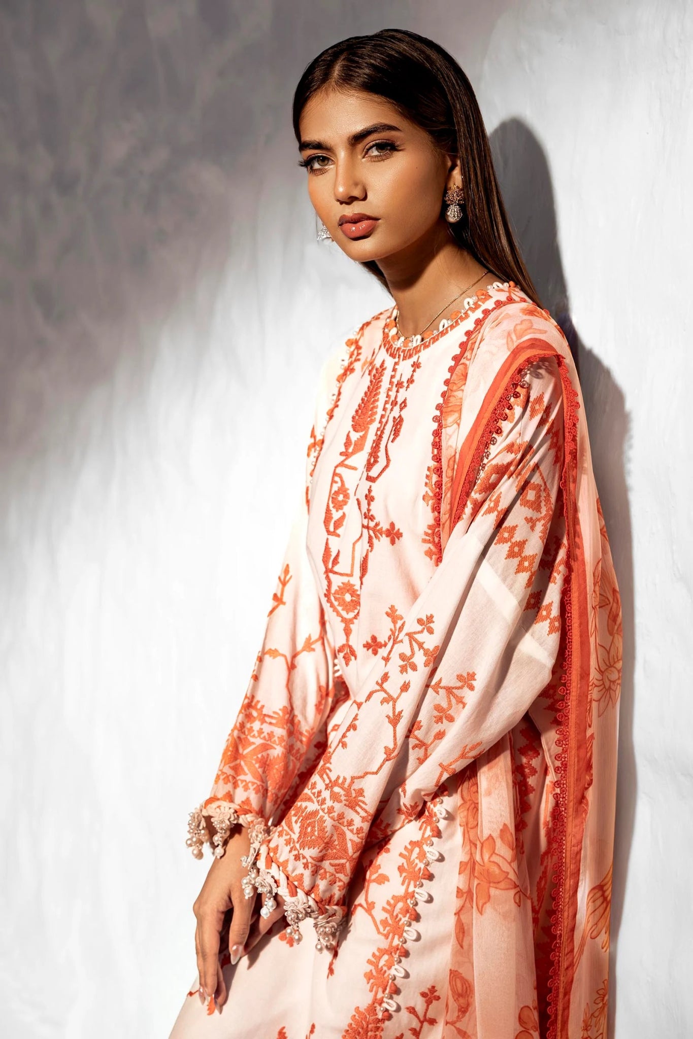 Sana Safinaz | Muzlin Summer '24 | M242 - 017B - CJ - Signature Labels