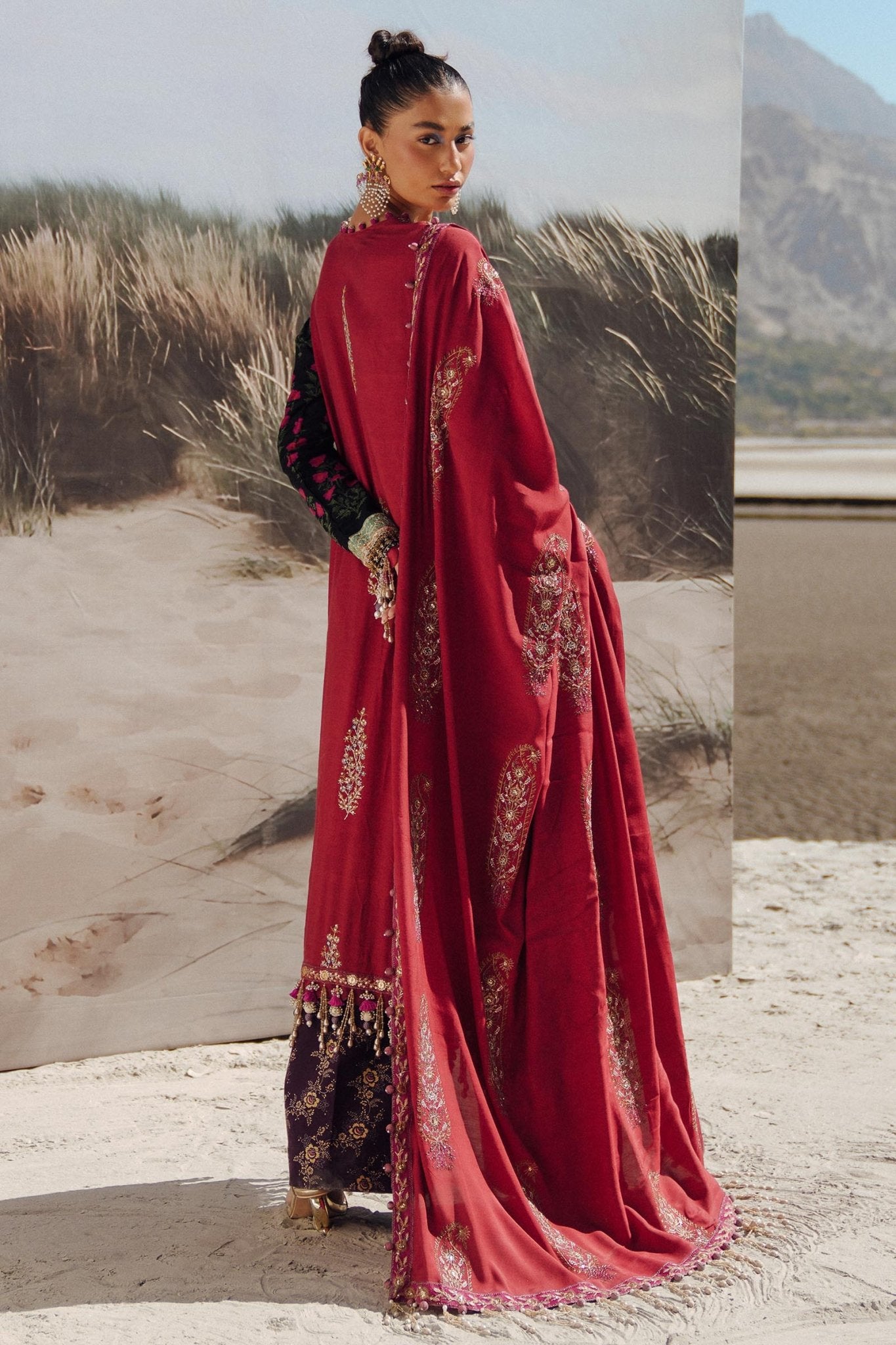 Sana Safinaz | Winter Luxury '24 | S241 - 002A - 3CP