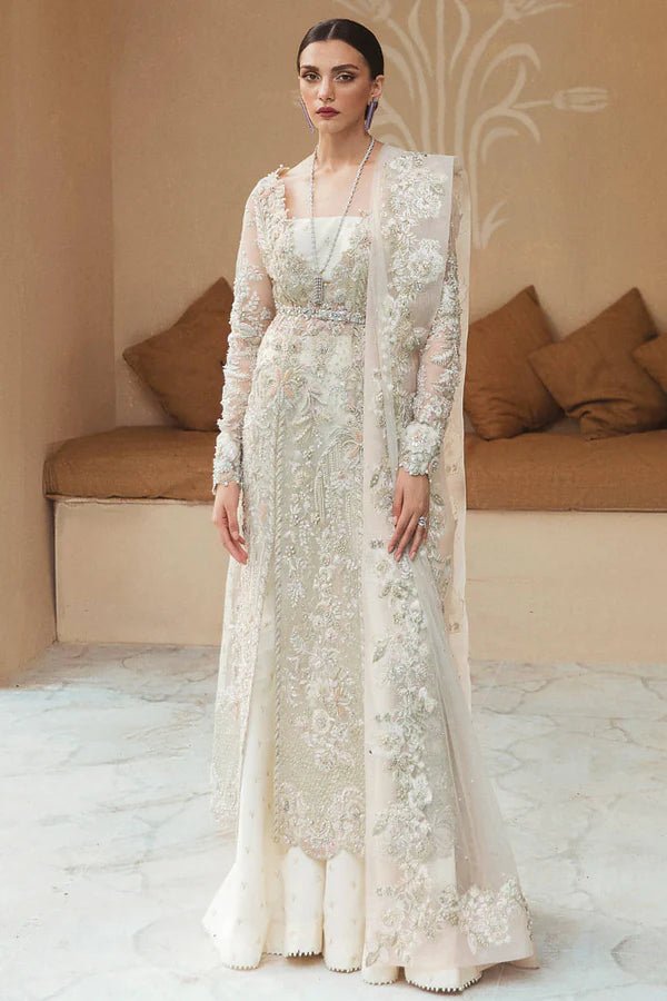 Model wearing Soraya ANYA Bridal dress, a chic choice for Pakistani wedding attire online in the UK.