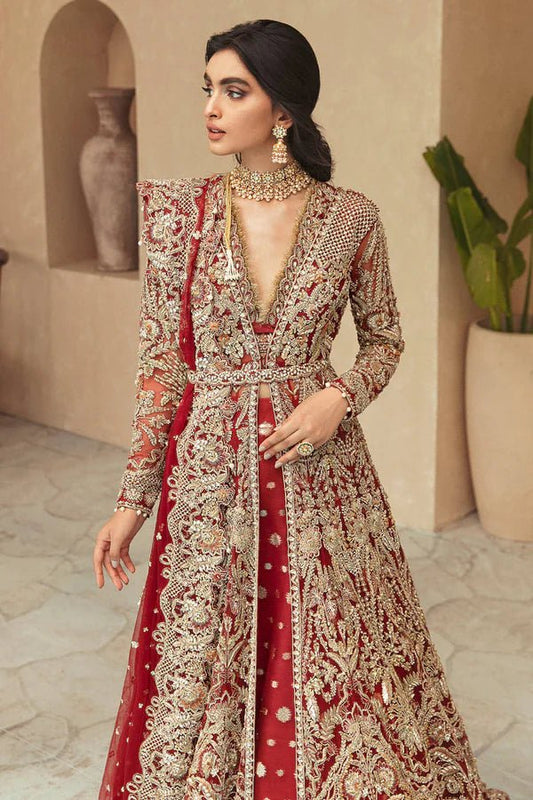 Model wearing Soraya DELICE Bridal dress, an elegant choice for Pakistani wedding attire online in the UK.