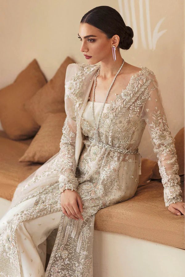 Model wearing Soraya ANYA Bridal dress, a chic choice for Pakistani wedding attire online in the UK.