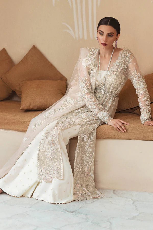 Model wearing Soraya ANYA Bridal dress, a chic choice for Pakistani wedding attire online in the UK.