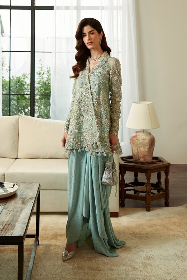 Model Wearing CAMILLE from Suffuse UK CAMILLE Luxury Pret 23 Pakistani Clothes.